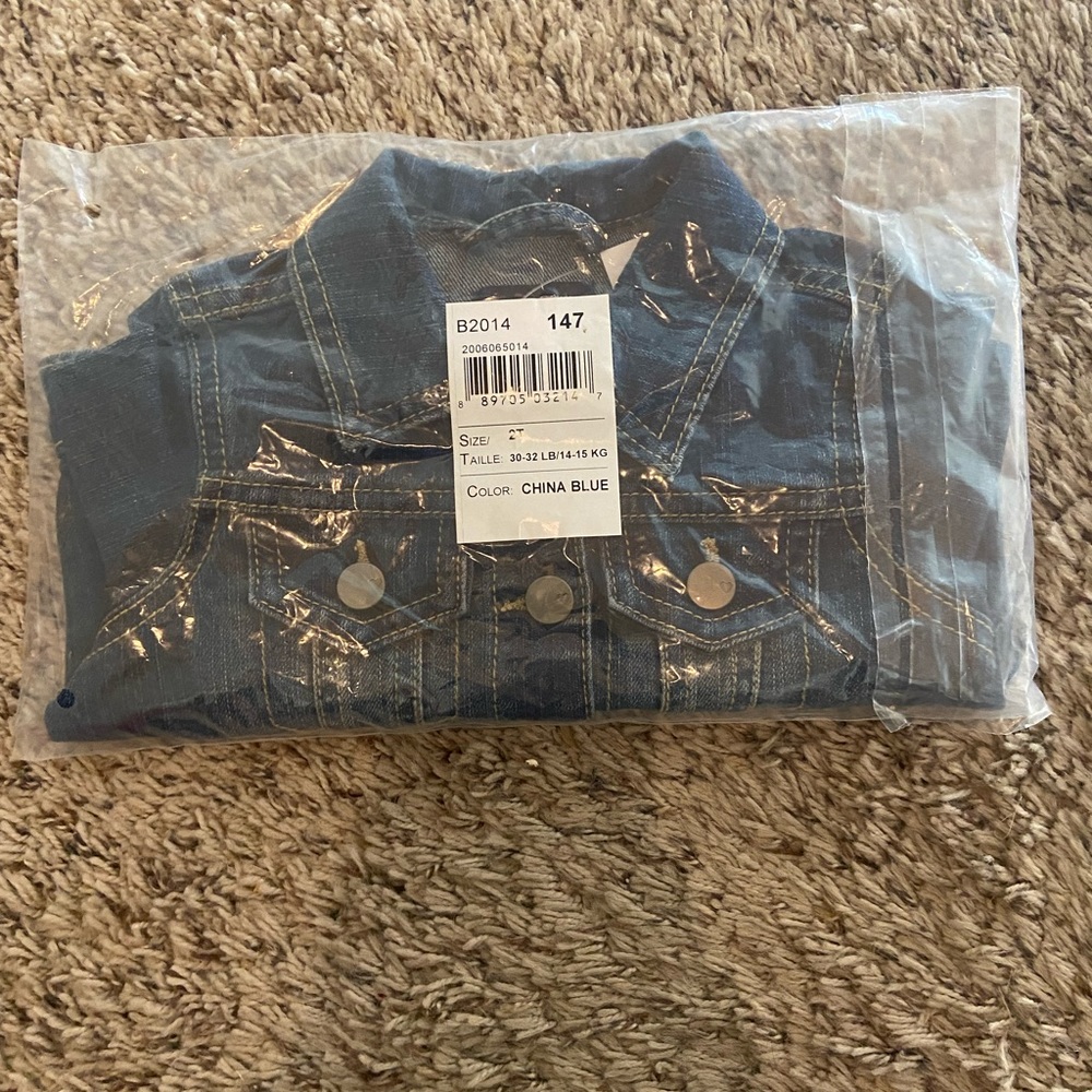 Toddler girl’s Jean Jacket